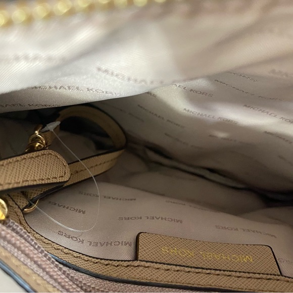 Michael Kors Studio Large Mercer Gold/Brown purse - Picture 10 of 16